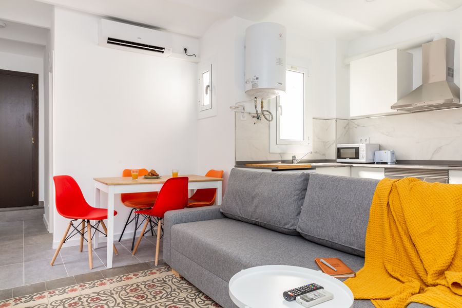 2-Bedroom 1-Bathroom Penthouse with Terrace - 517
